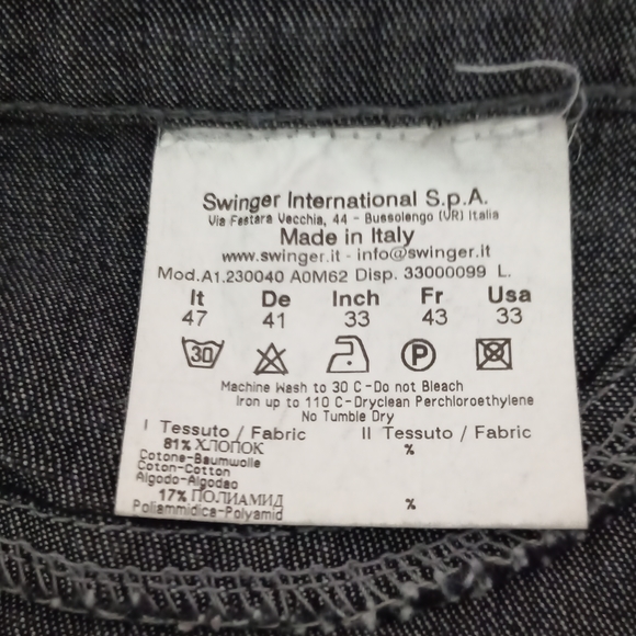 33Wx34L Rocco barocco jeans - Picture 10 of 14
